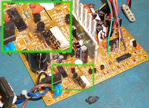 Unlucky insect fries PC power supply and explodes self