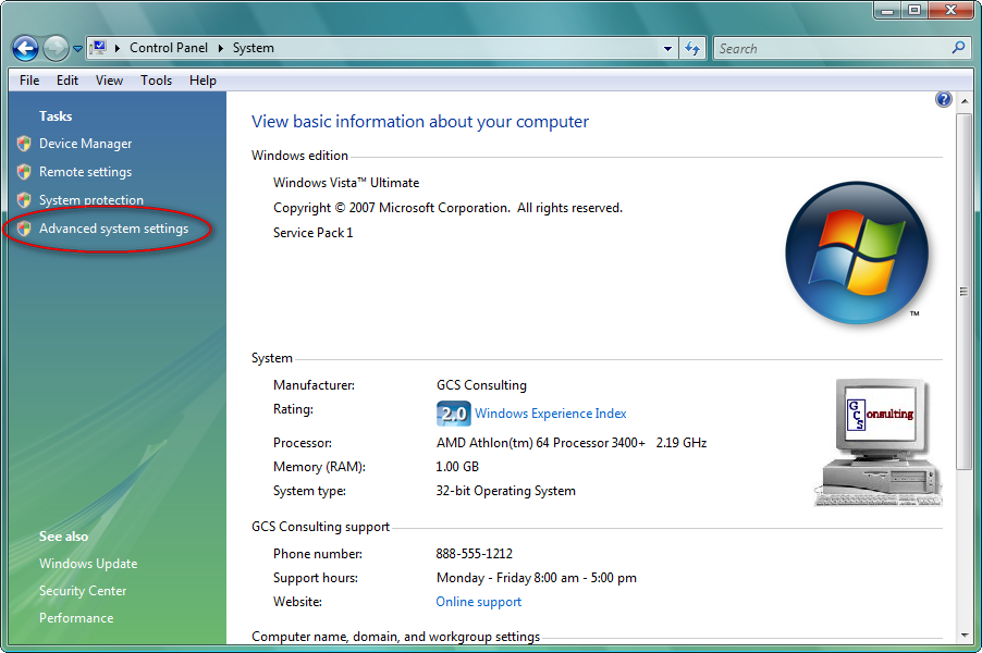 скриншот Windows Vista брокера устройств