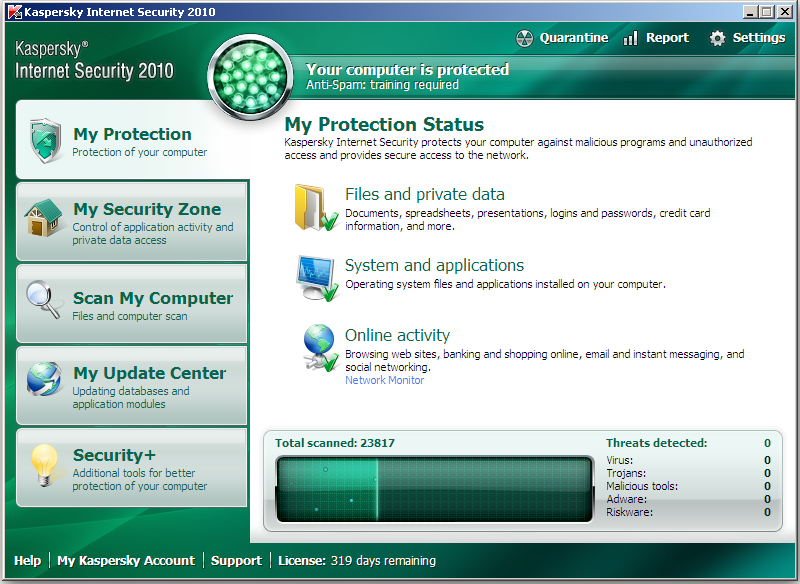 best laptop or pc antivirus 2010