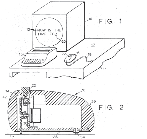 Image taken from U.S. Patent 3,541,541 - Digitized by Google