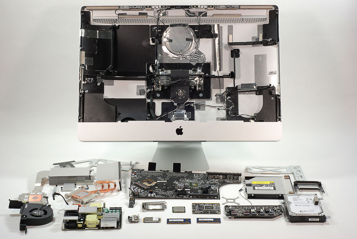 半ジャンクiMac 2011 Midモデル21.5インチ - Macデスクトップ