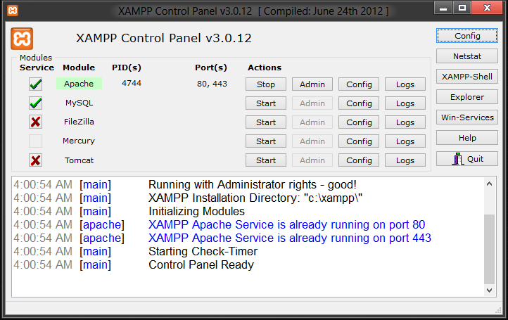 Download index.php for xampp free