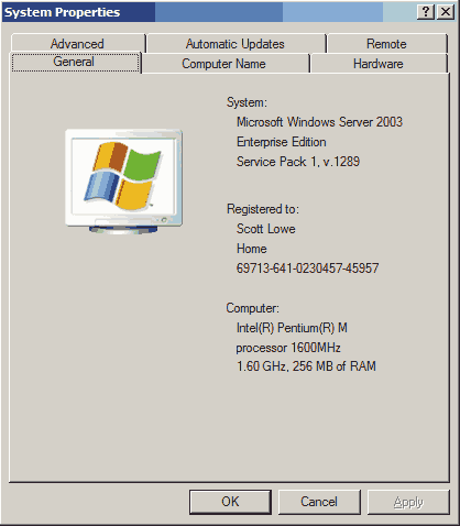 Windows 2003 Service Pack changes and additions TechRepublic