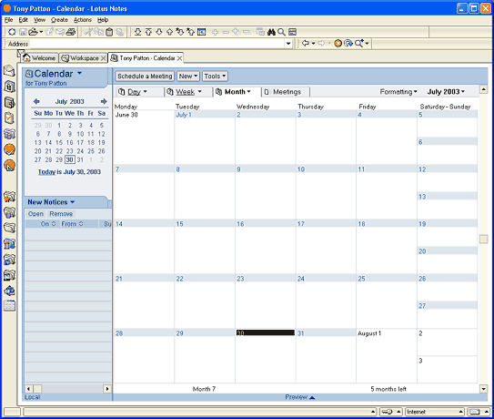Step By Step Working With The Calendar In Lotus Notes Techrepublic