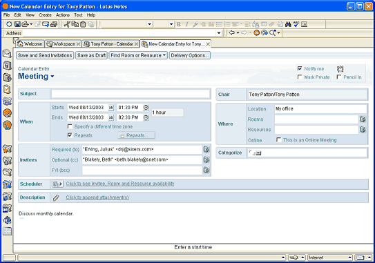 Step By Step Working With The Calendar In Lotus Notes Techrepublic