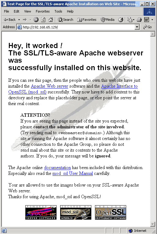 apache openssl tool user manual