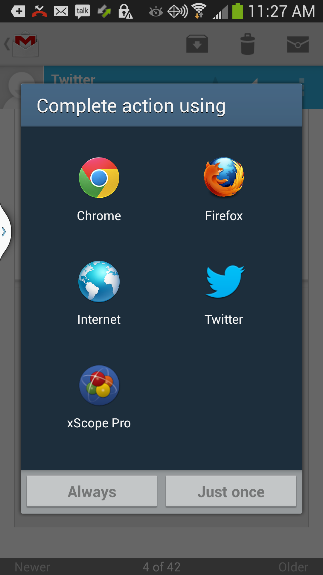So installieren Sie den Website-Browser Android neu