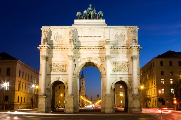 Munich's Victory Gate