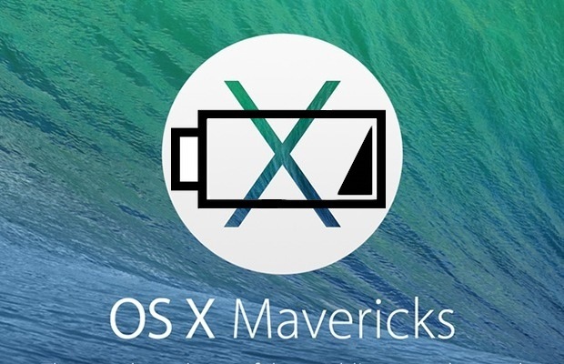Apple OS X Mavericks battery