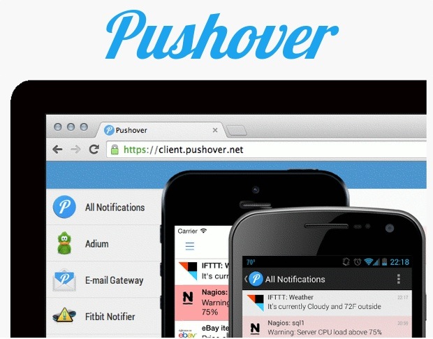 Pushover app