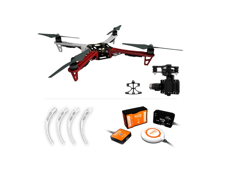 DIY Model Aircraft Assembly Kit UAV Quadcopter for Beginners Kids Toys 