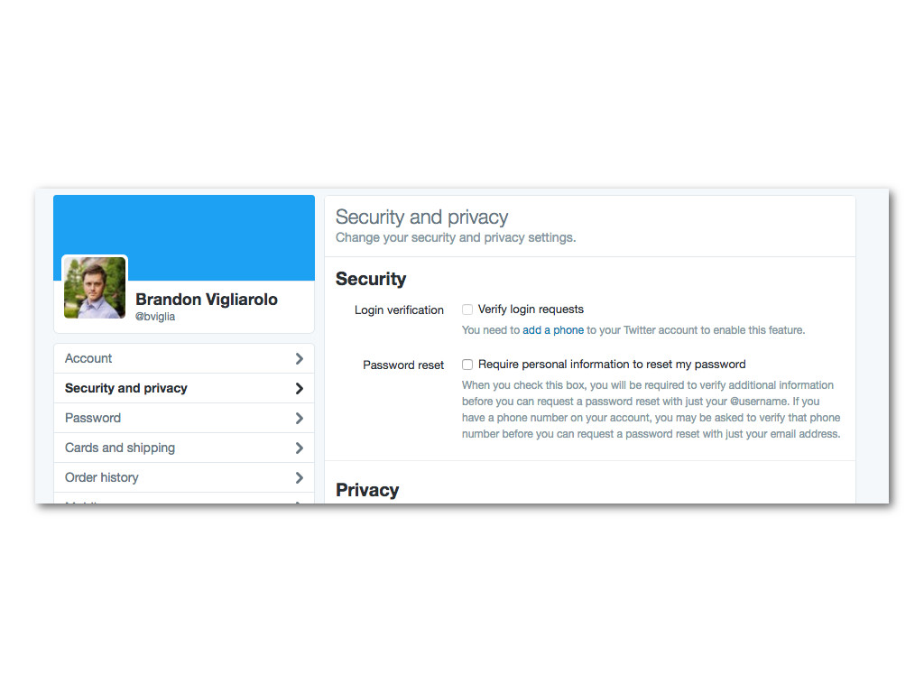 How To Enable Two Factor Authentication For Your Twitter Account Techrepublic