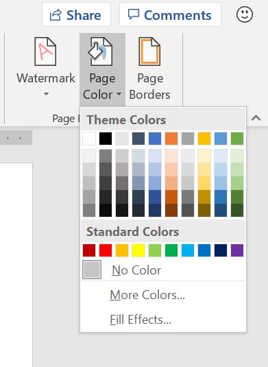 How To Change Background Color Or Background Image In Microsoft Word