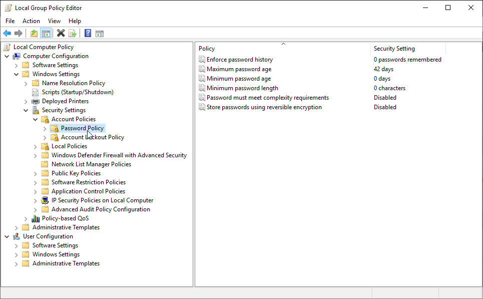 Gpedit Blank Passswords - Disable Command Prompt Using Group Policy Or Registry Trick Password ...