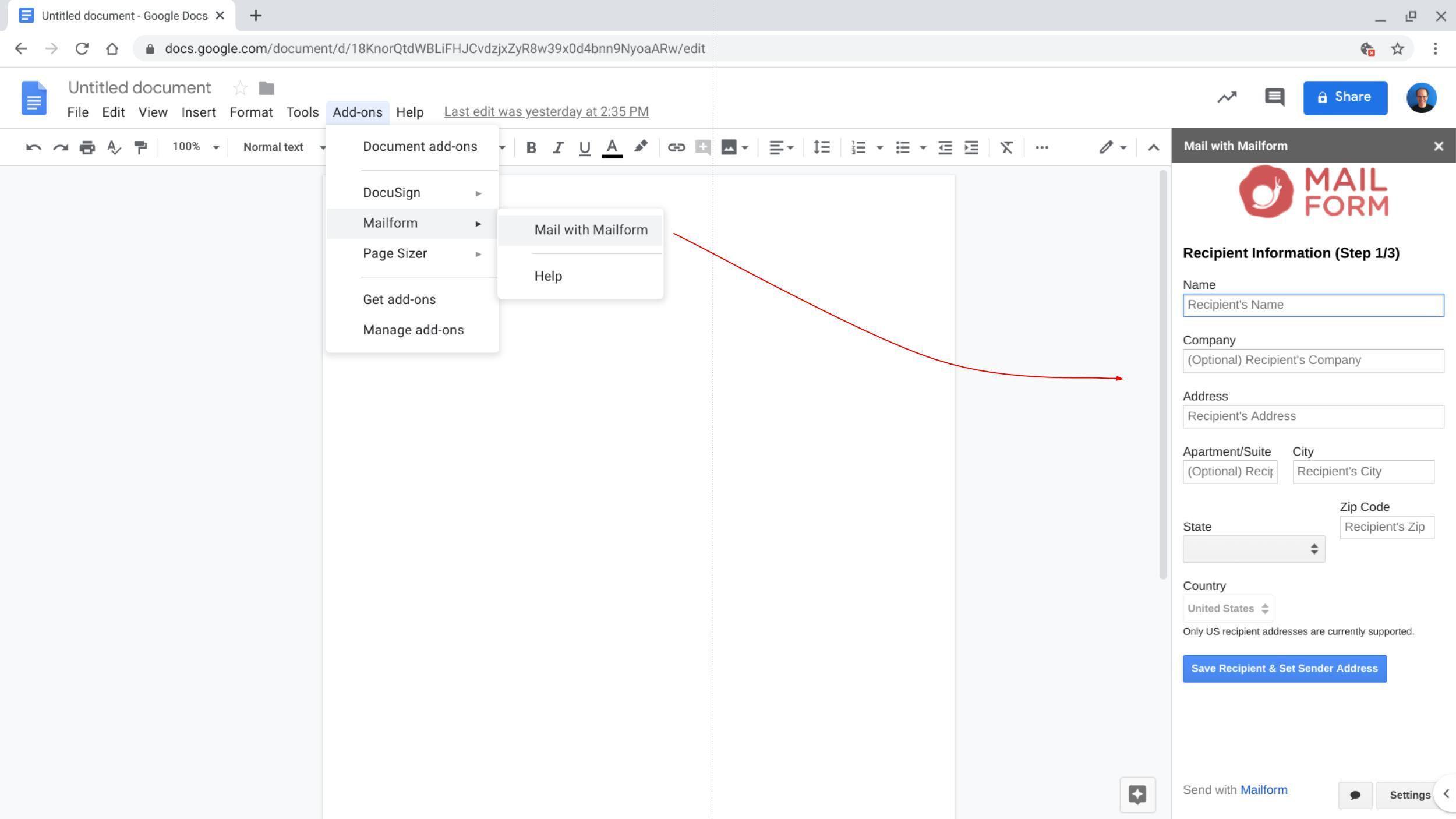 How To Print An Envelope From A Chromebook Or Google Docs Techrepublic