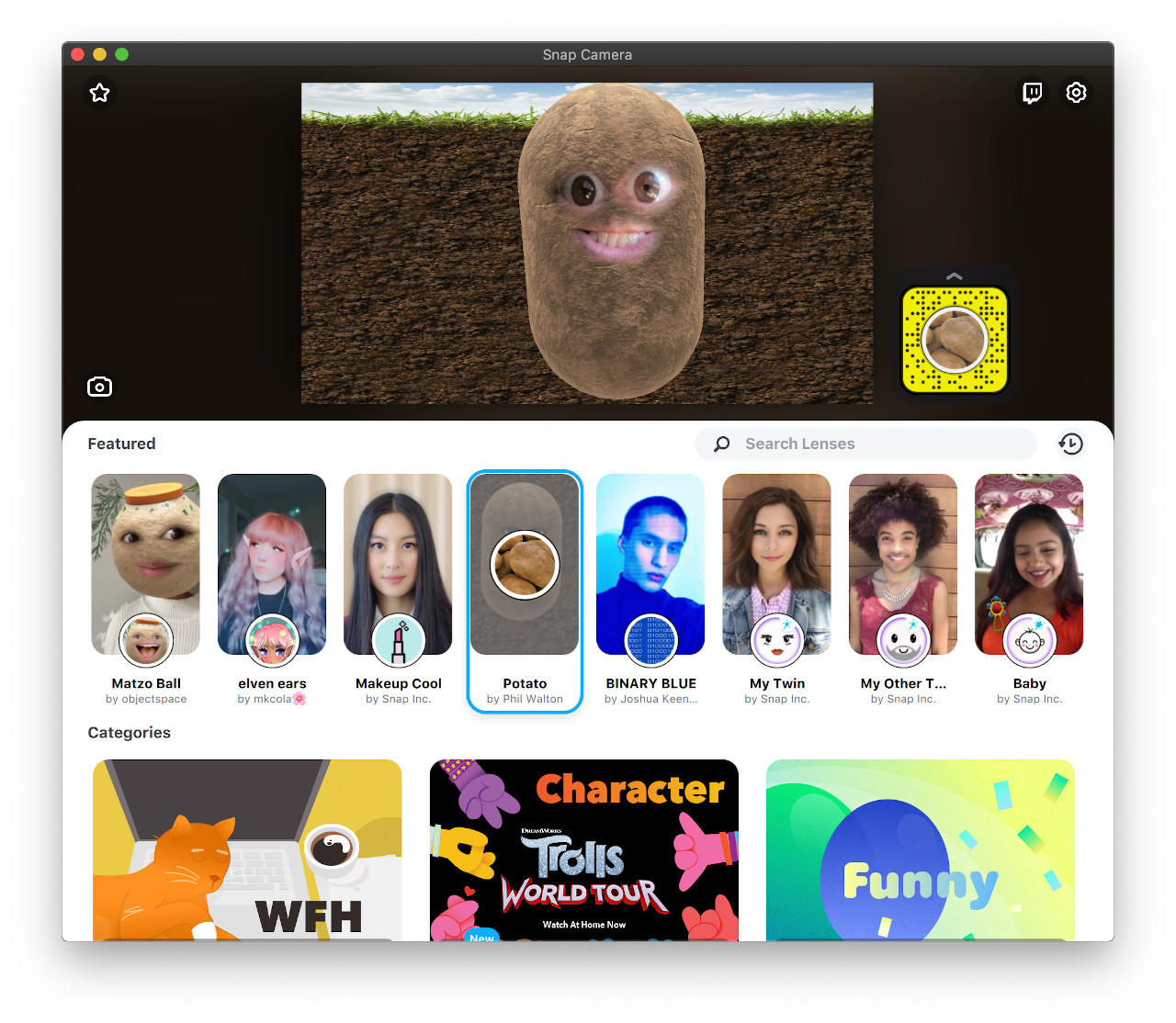 How To Change Your Face In Zoom With Snapchat S Desktop Camera App Techrepublic