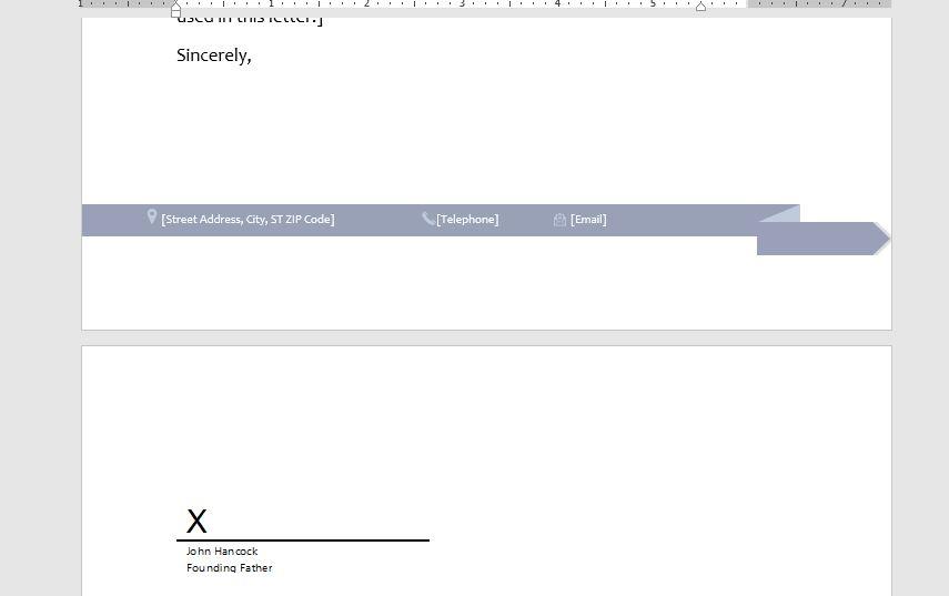 How to add an automated signature to a Microsoft Word document