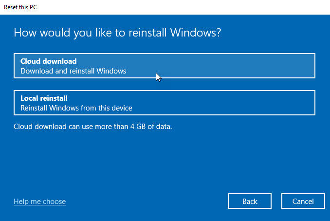 How to reinstall Windows 24 from the cloud - TechRepublic