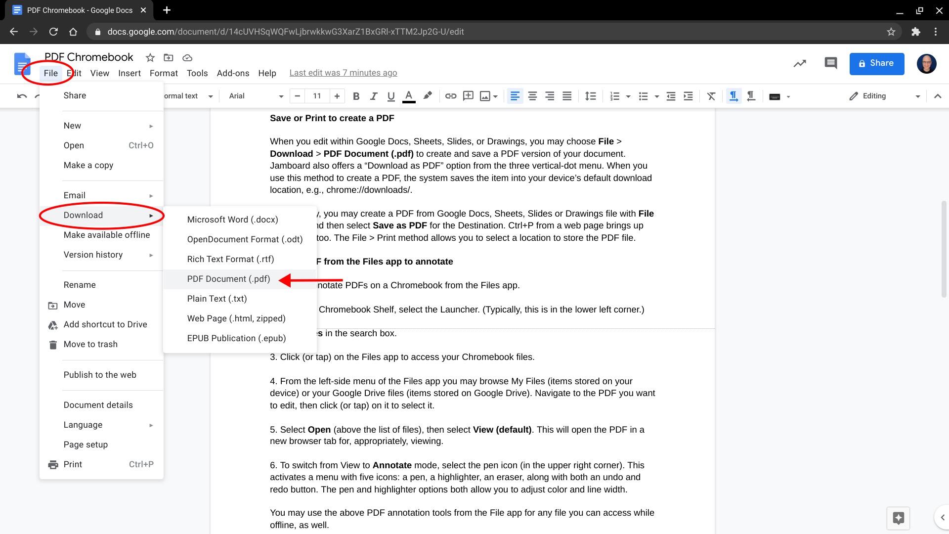 How to work with PDF files on a Chromebook - TechRepublic