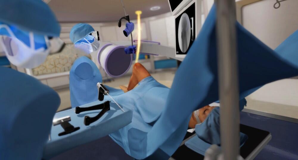 VR leg surgery