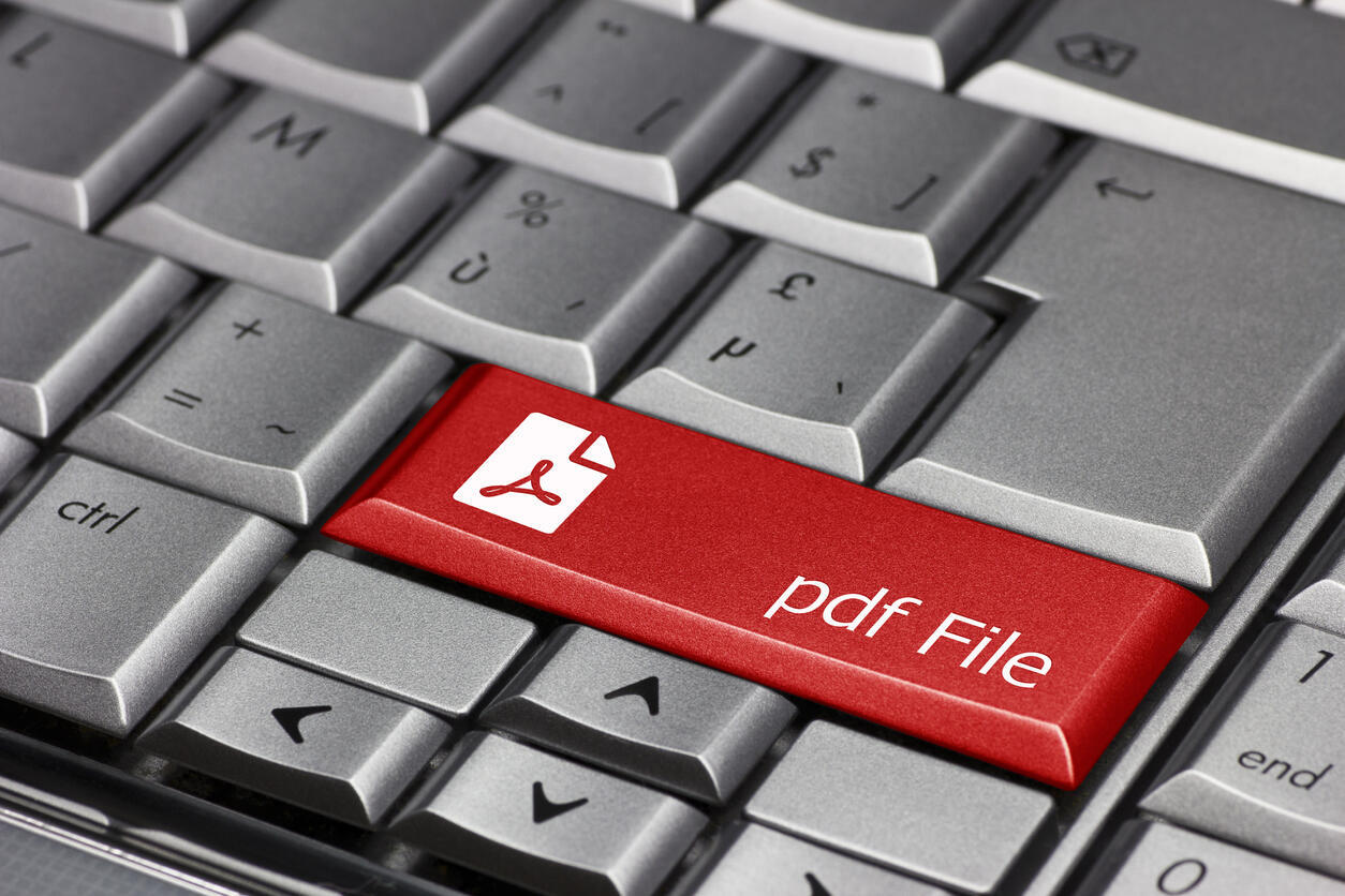 Save as PDF button