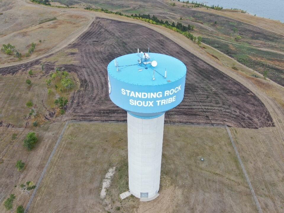 Standing Rock Sioux tower
