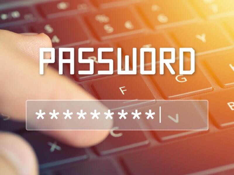 Password information    concept