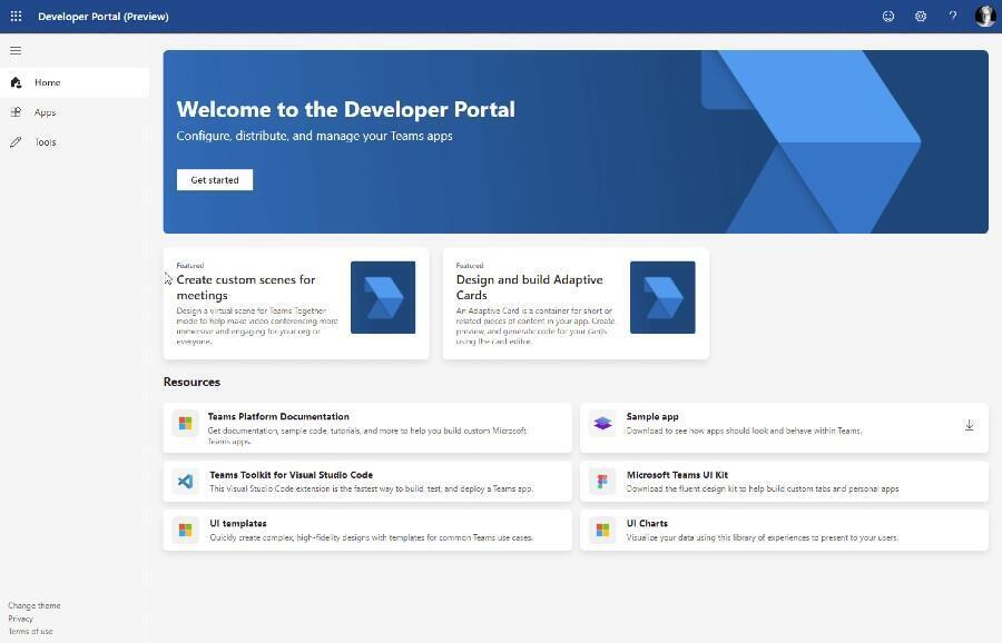 Build custom Teams apps with the new Teams Developer Portal
