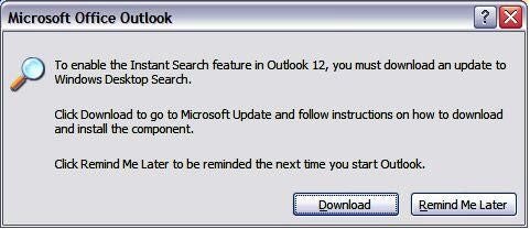 A first look: Outlook 2007 Beta 2