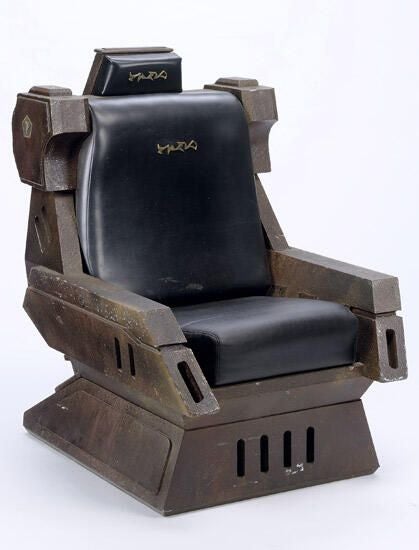 Klingon captain's chair