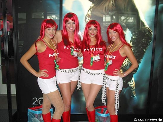 Nyko booth babes