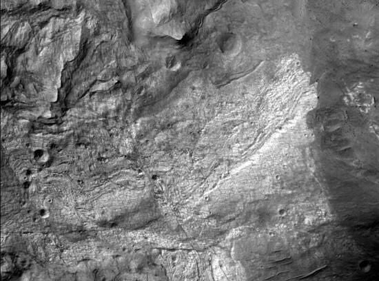 First hi-res Mars photo