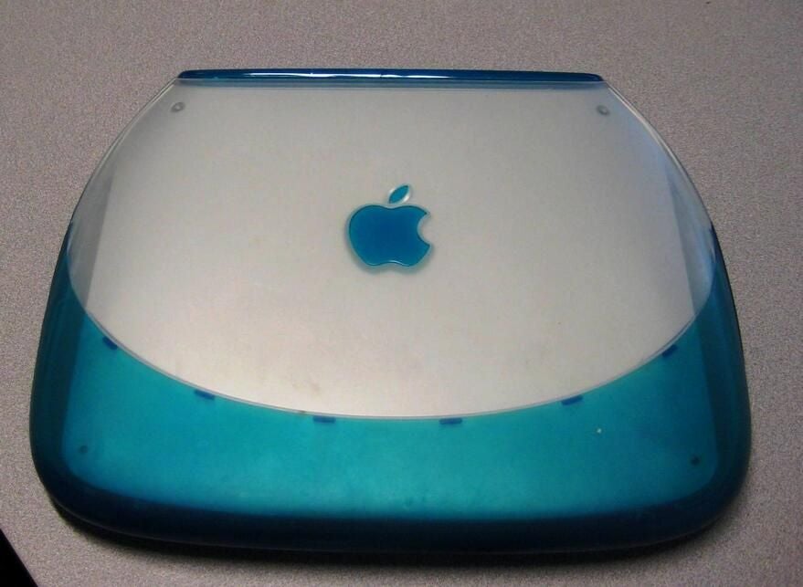 リバーシブルタイプ Apple iBook G3 クラムシェル ブルーベリー