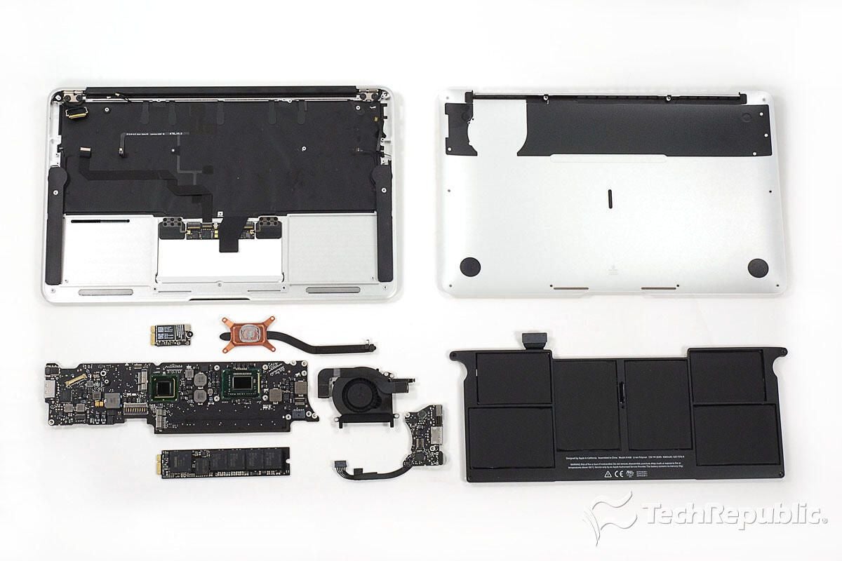 PC/タブレット ノートPC Cracking Open the Apple MacBook Air (2011 11-inch) | TechRepublic