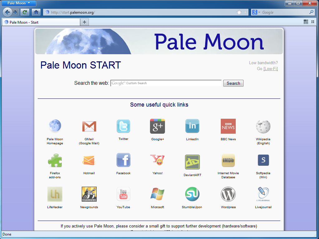 Review: Pale Moon web browser for Windows | TechRepublic