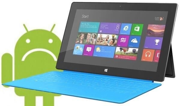 Surface RT vs. Android