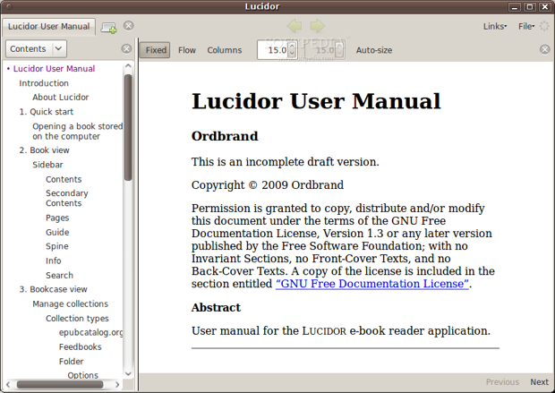 Lucidor user manual