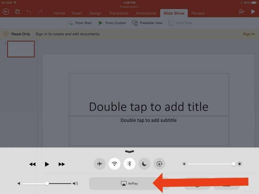 powerpoint for the ipad