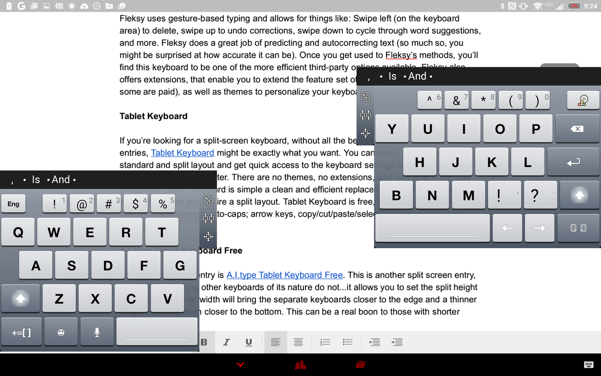 A.I.type Tablet Keyboard Free