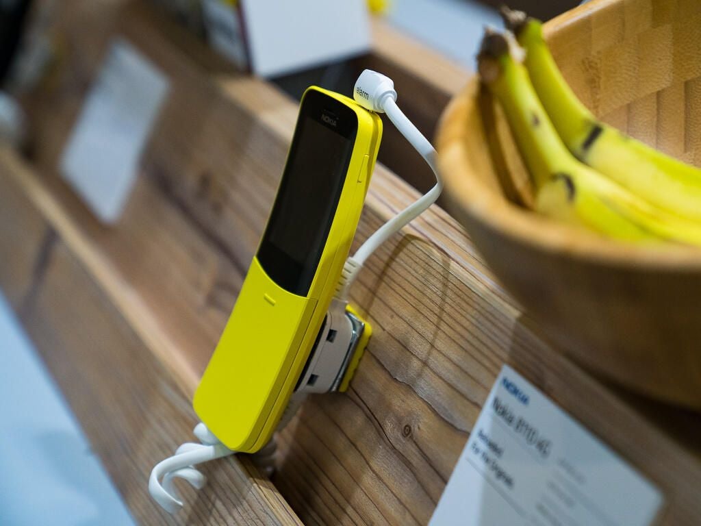 The curiosity of MWC 2018 was Nokia's Banana Phone