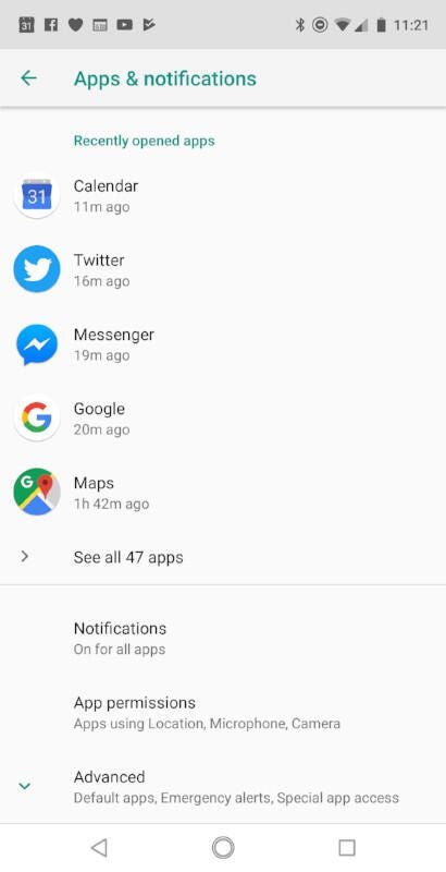 How to limit app background activity in Android Oreo | TechRepublic