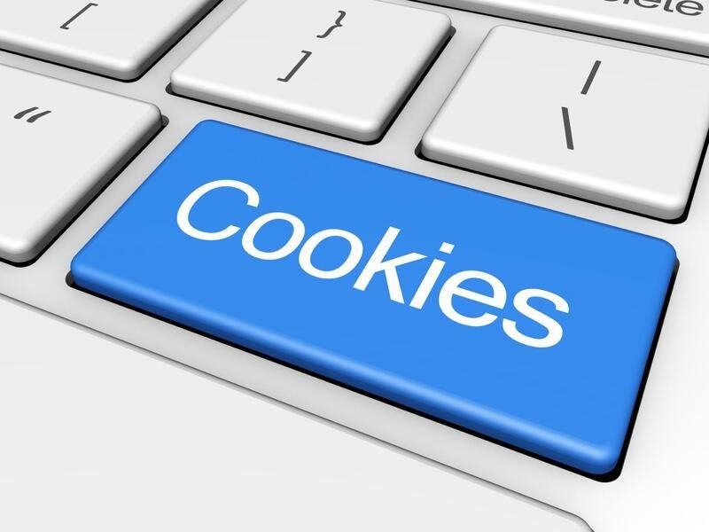 Internet browser website cookies