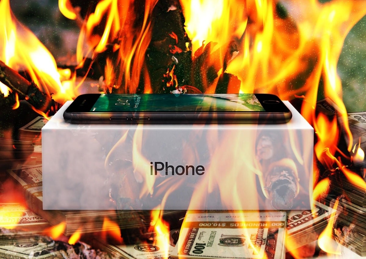iPhone on Fire