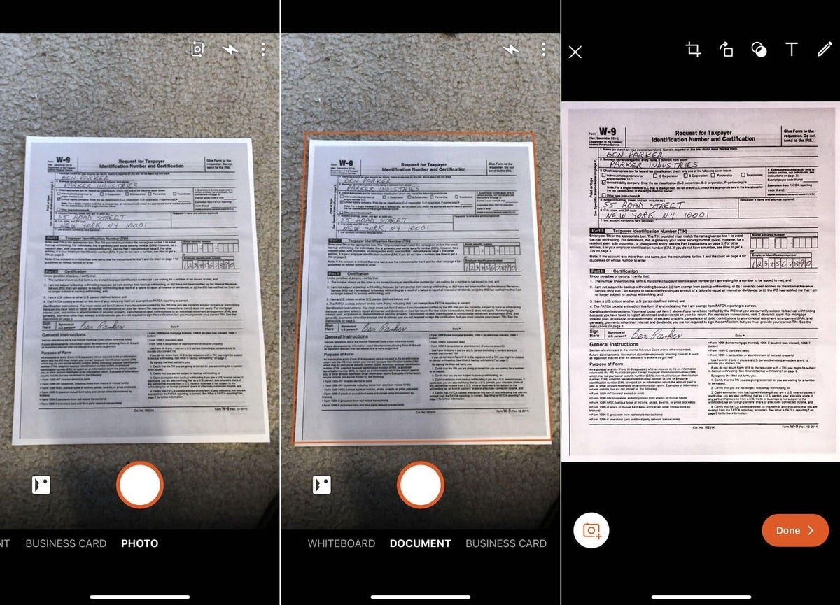 Vertrek Architectuur Vies How to scan printed documents with the free Microsoft Office Lens app |  TechRepublic