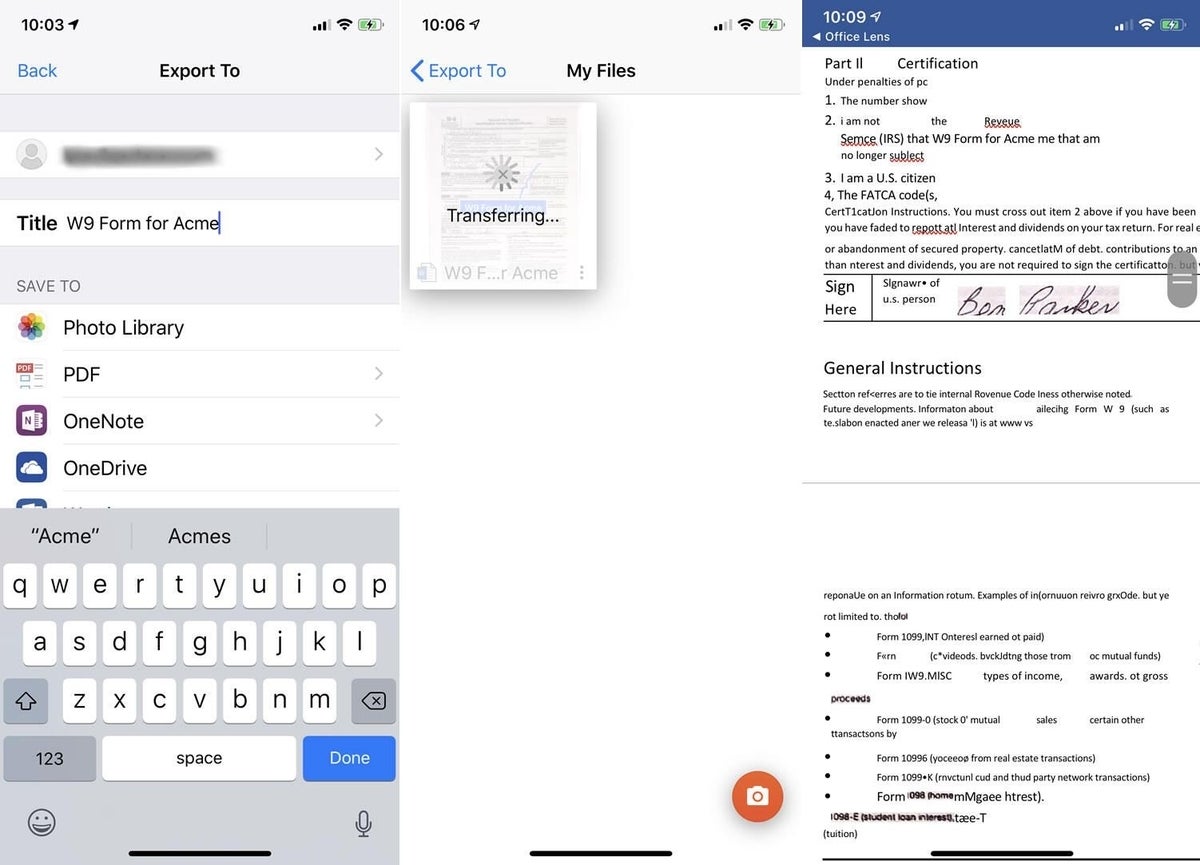 How to scan printed documents with the free Microsoft Office Lens 