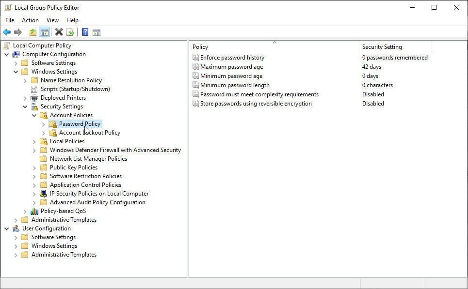 How to manage your users' Windows passwords with Group Policy TechRepublic