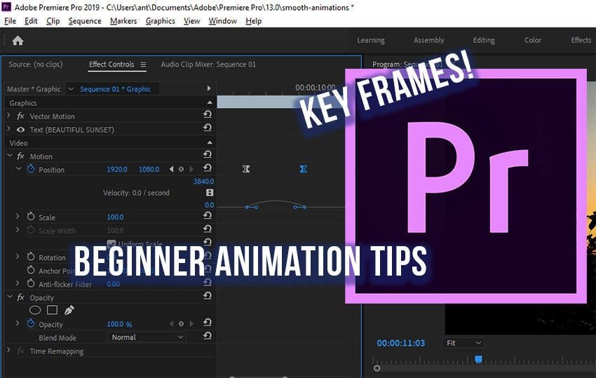 How to improve animation with Adobe's Premiere Pro | TechRepublic