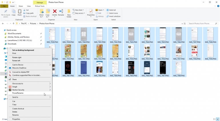 batch rename files in Windows 10 B
