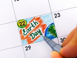 Earth day and environmental protection