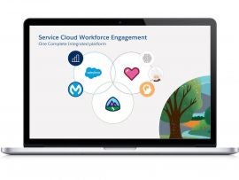 Salesforce Service Cloud Workforce Engagement integrated platform